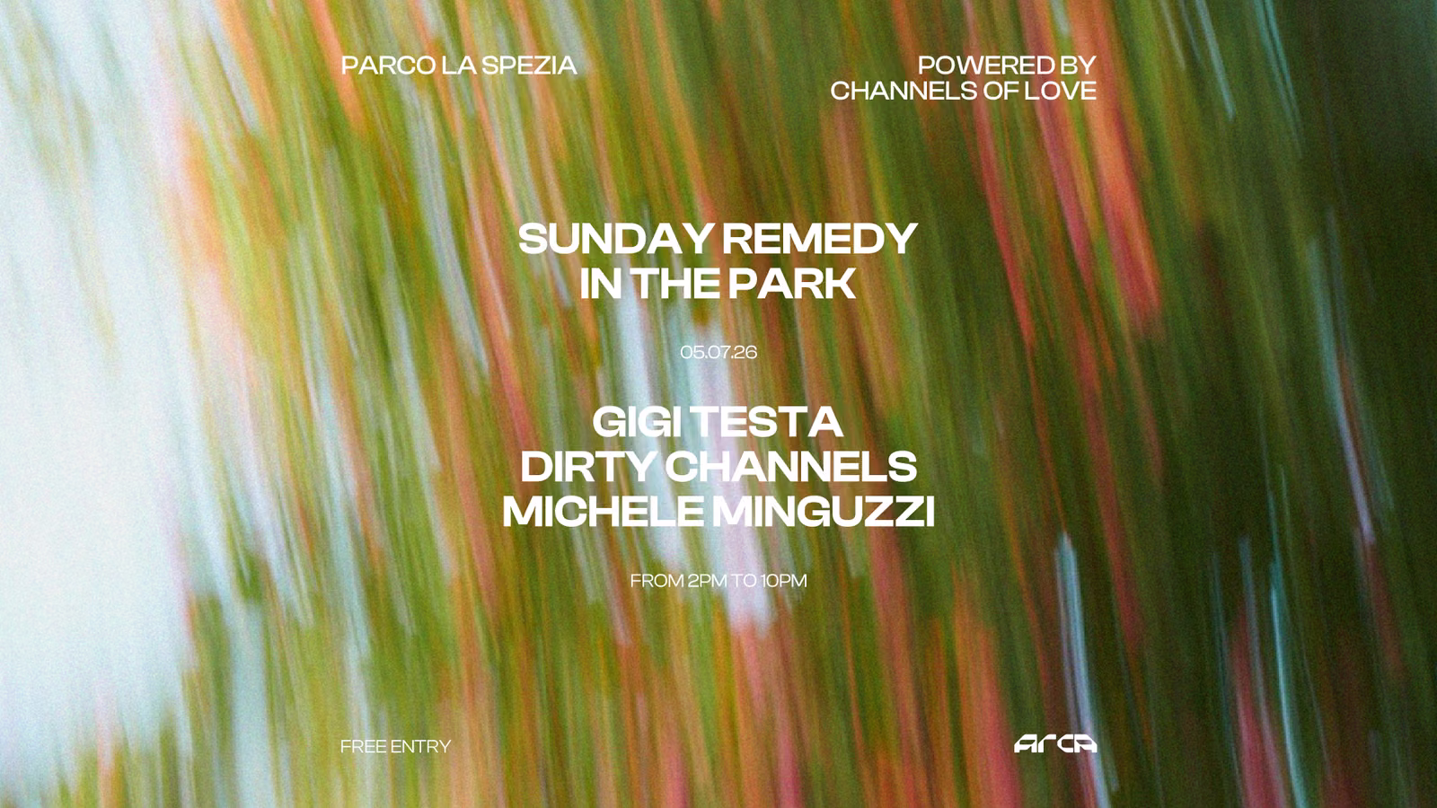 Sunday Remedy in the Park powered by Channels of Love