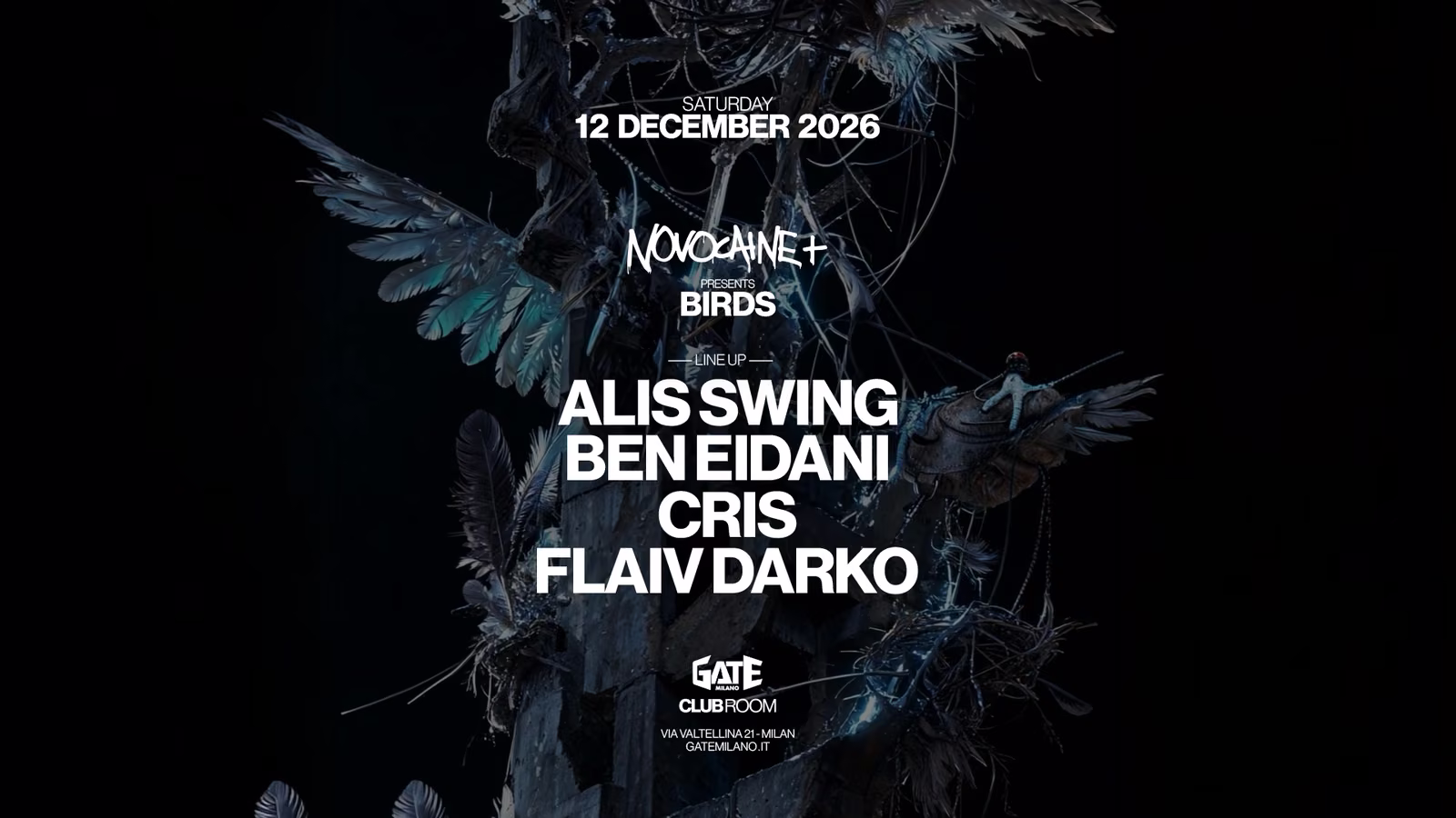 Novocaine+ presents BIRDS