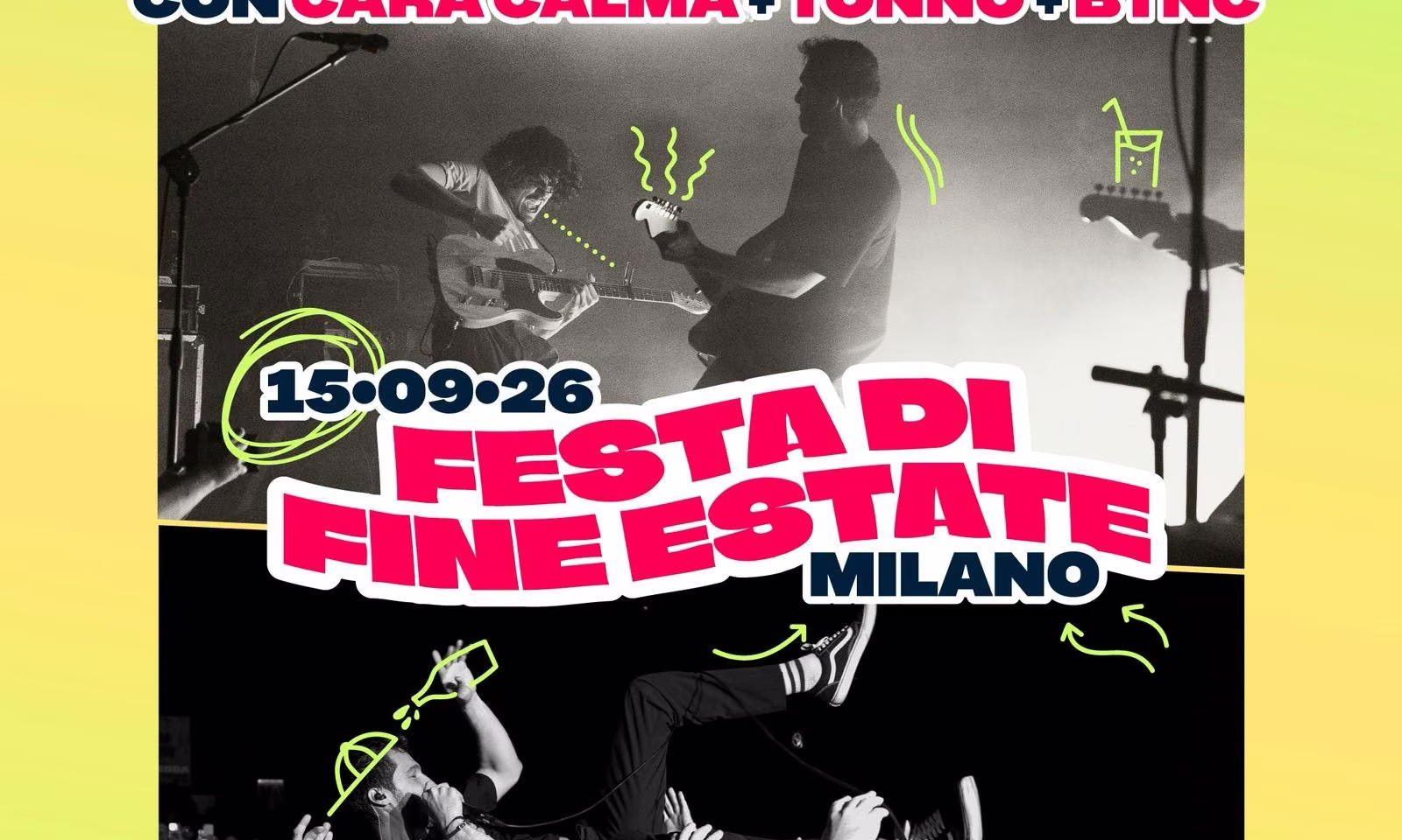 Elephant Brain | Festa di fine estate w/ Cara Calma, Tonno & BTNC