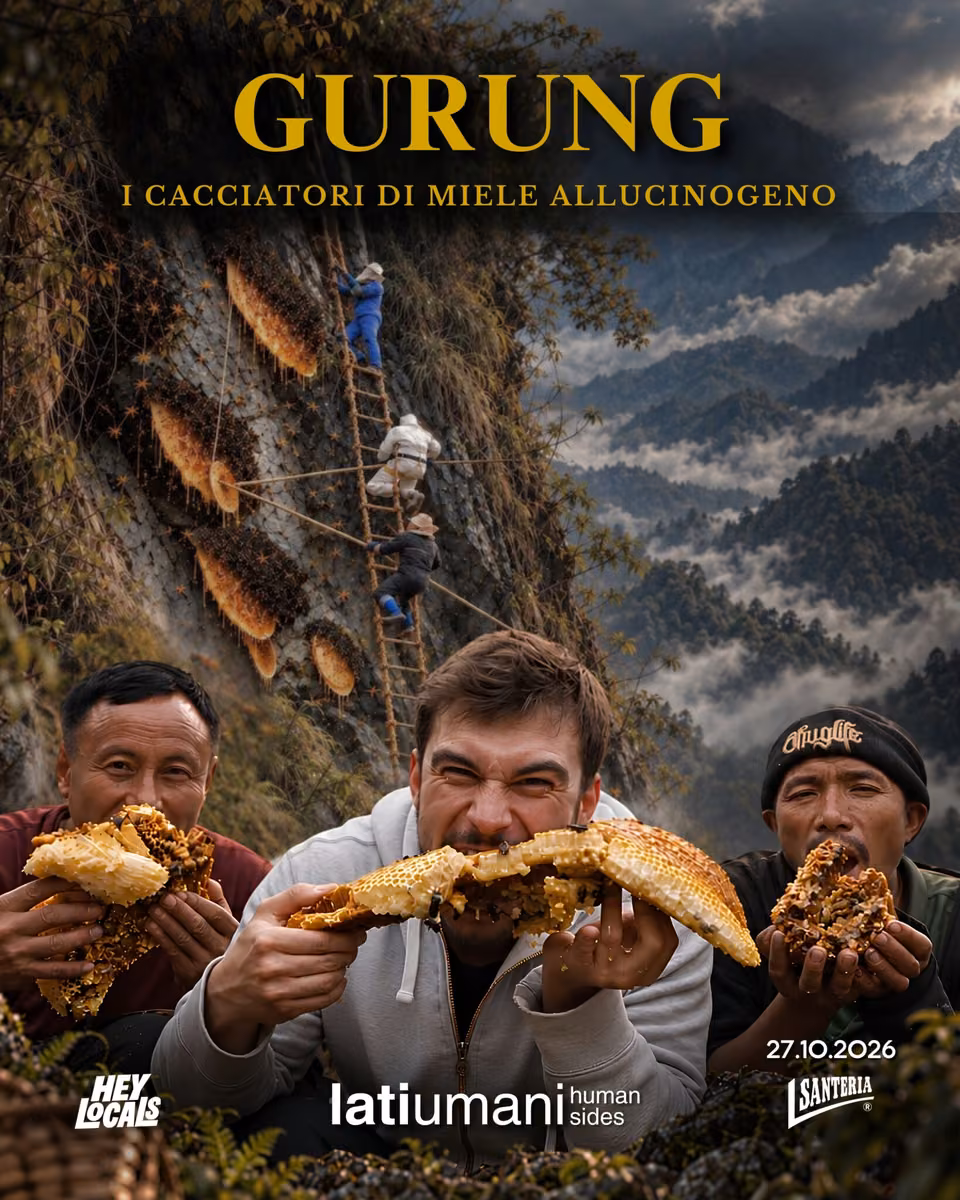 Lati Umani presenta: GURUNG – I cacciatori di miele allucinogeno