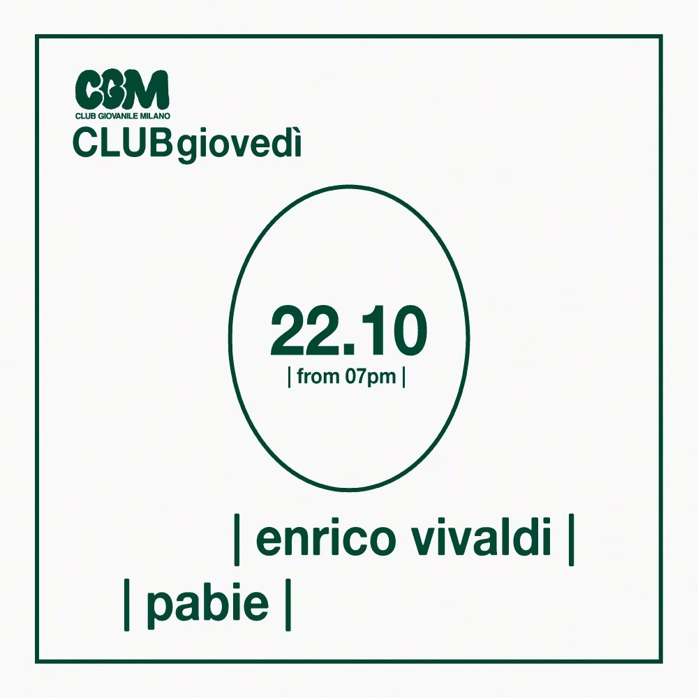Club GIOVedì