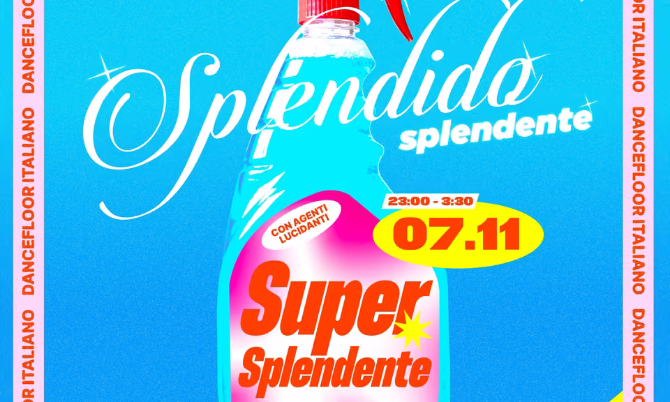 SPLENDIDO SPLENDENTE - Fa brillare la dancefloor