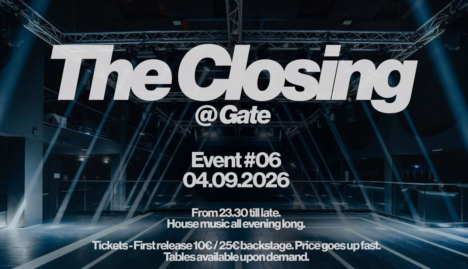 THE CLOSING