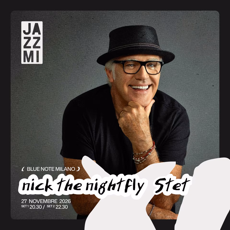 JAZZMI 2026: Nick the Nightfly 5tet – Celebrate 100! The Music of Oscar Brown Jr & Mose Allison. Special Guest: Ulf Wakenius
