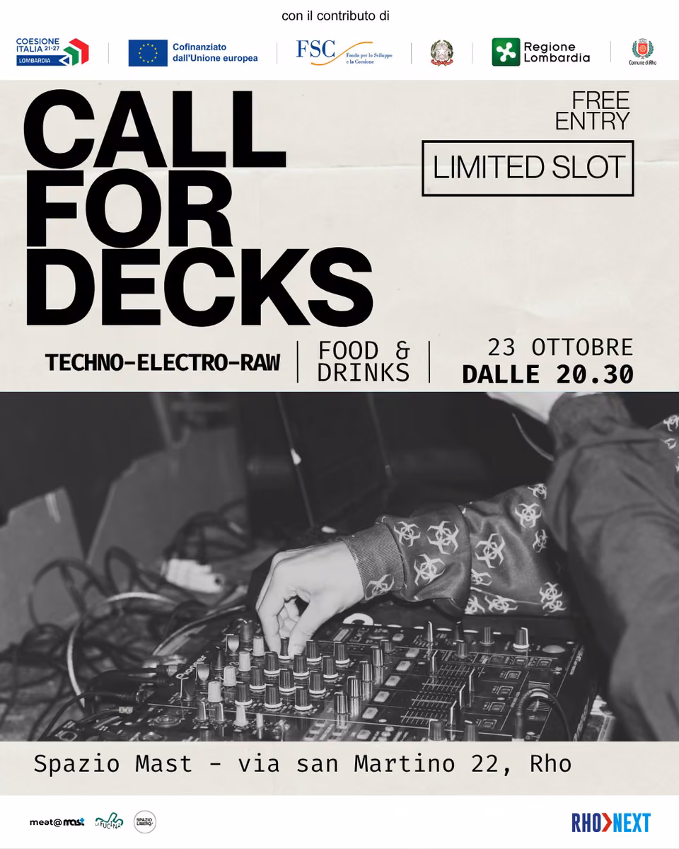 CALL FOR DECKS