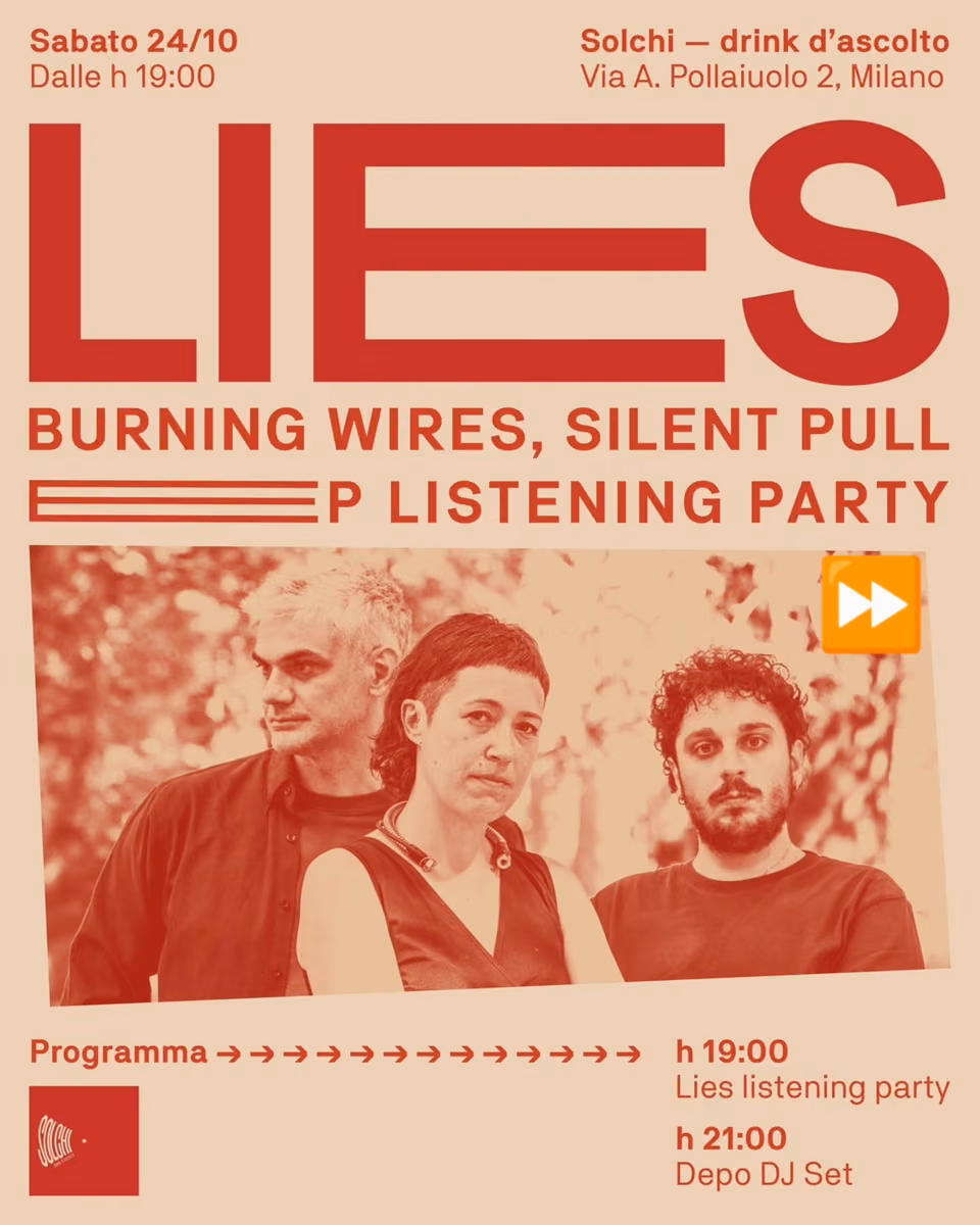 LIES EP Listening Party & Depo DJ Set
