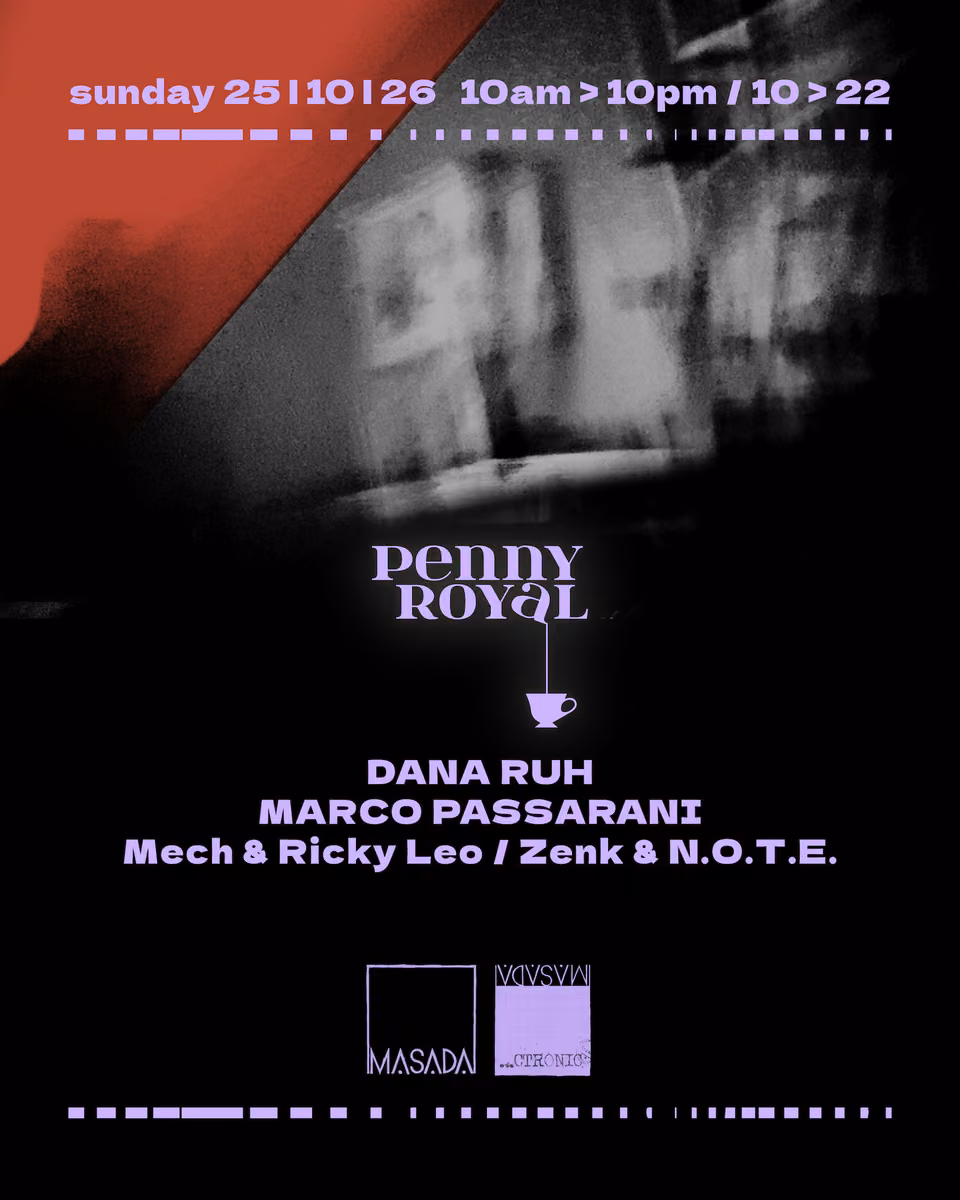 Pennyroyal, Masada, Dana Ruh & more