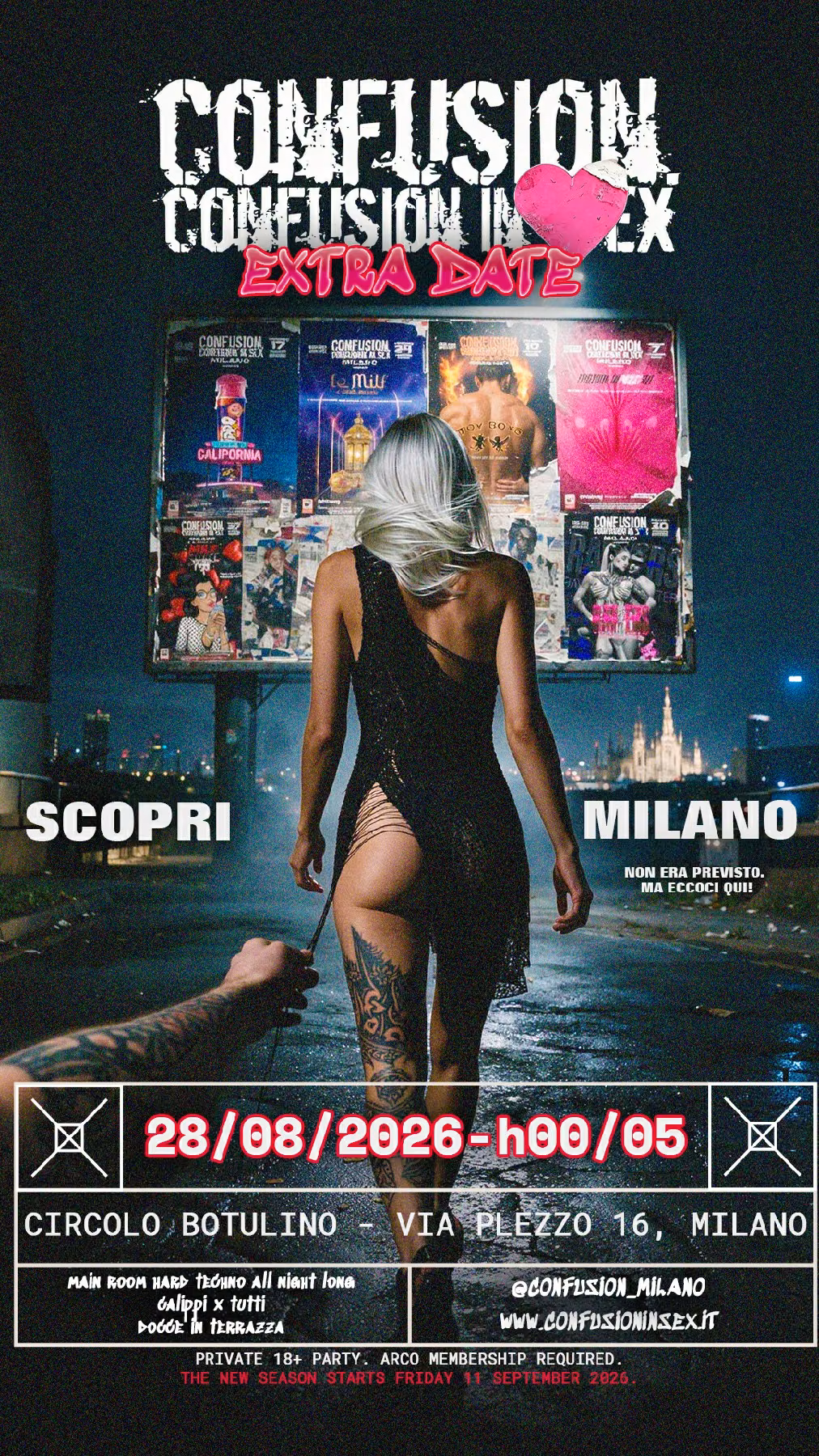 Confusion in sex *EXTRADATE* pres. 'Scopri Milano'