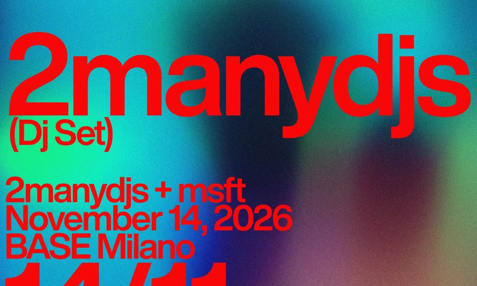 2manydjs | Milano