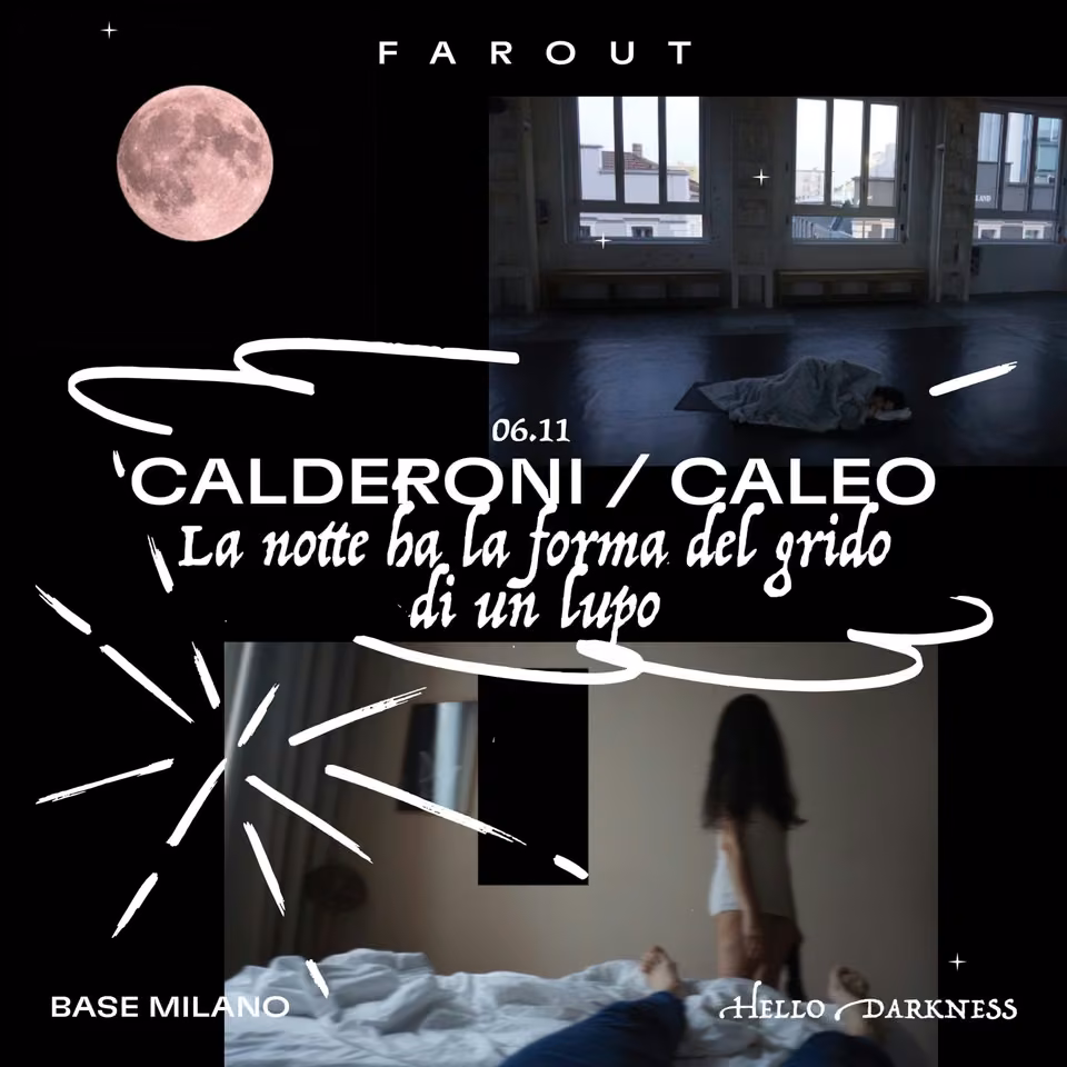 La notte ha la forma del grido di un lupo