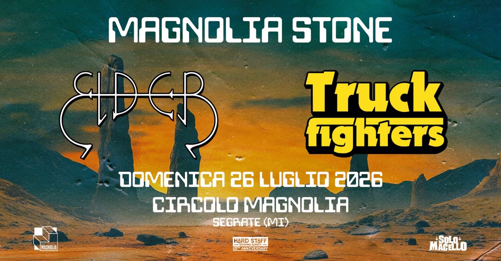 MAGNOLIASTONE 2026 / Kadavar Graveyard Elder Truckfighters Giöbia