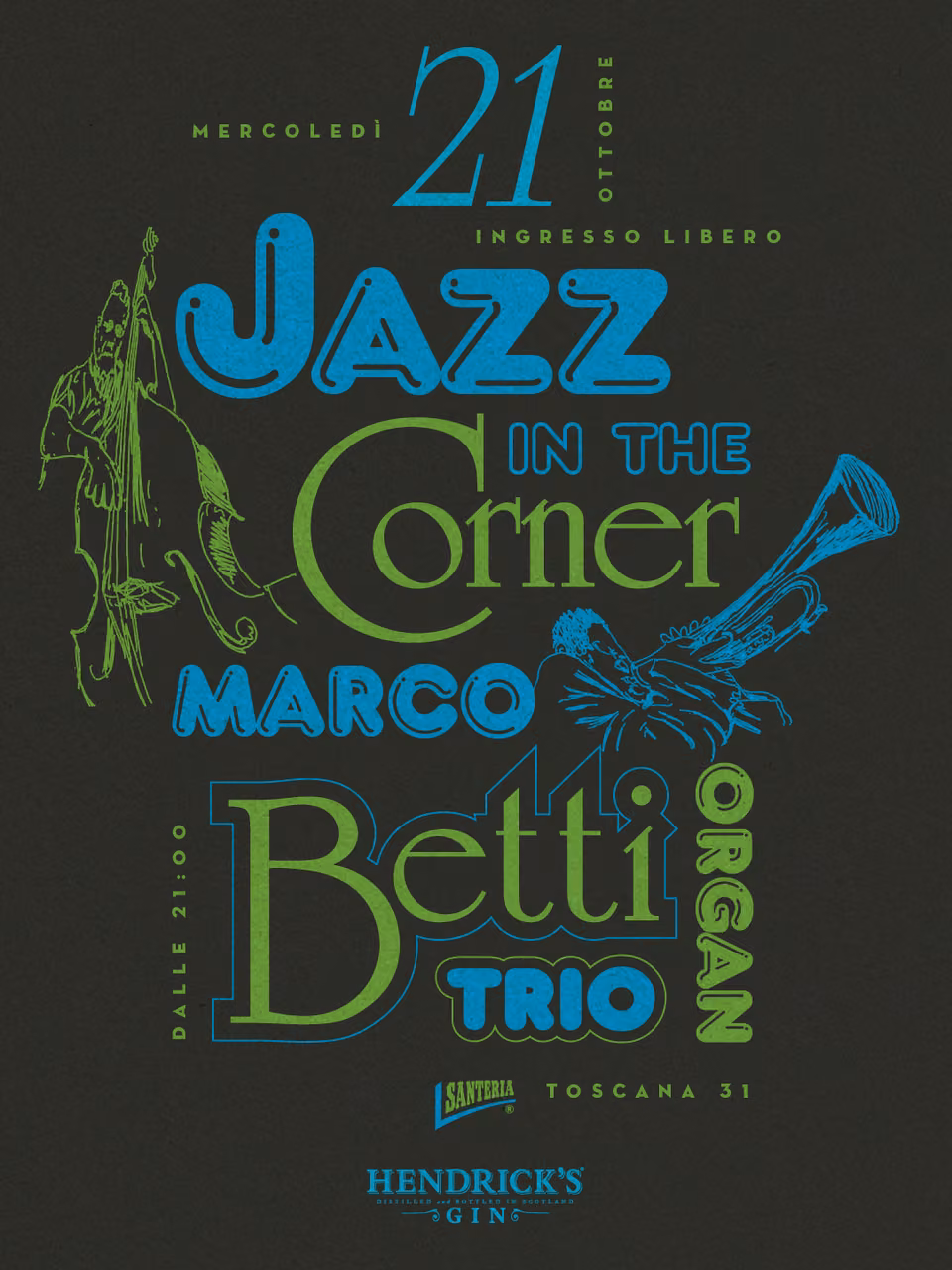 Marco Betti Trio | Jazz in The Corner