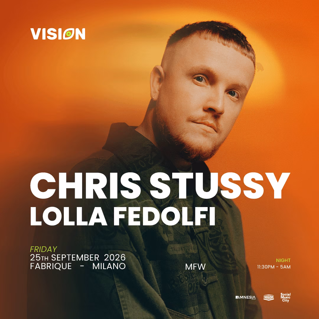 VISION MFW Night w/ CHRIS STUSSY + LOLLA FEDOLFI