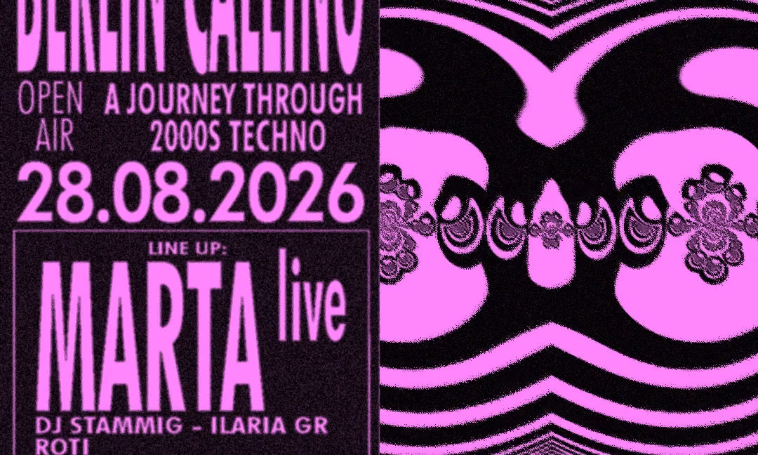 Berlin Calling | A Journey Through 2000s Techno w/ marta live