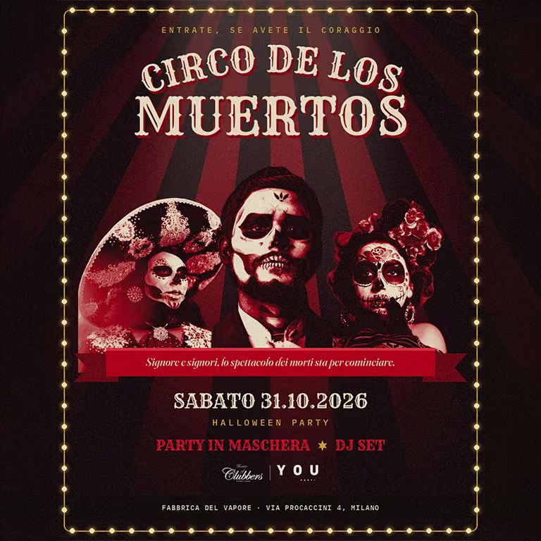 CIRCO DE LOS MUERTOS / Halloween Party 2026