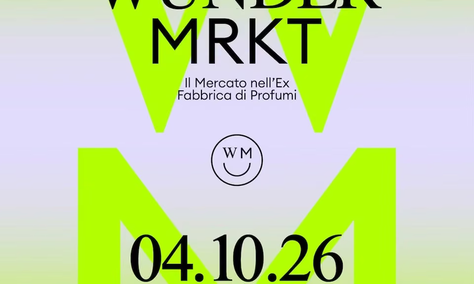 Wunder Mrkt (Opening) - il mercato nell'ex fabbrica di profumi
