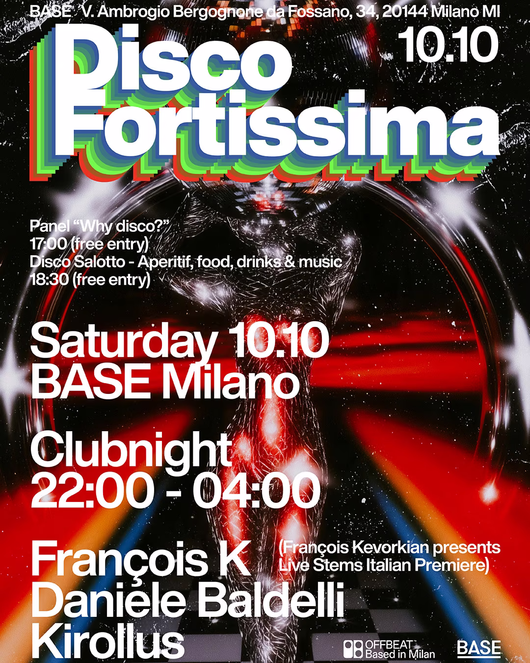 DISCO FORTISSIMA with Kirollus, François K & Daniele Baldelli