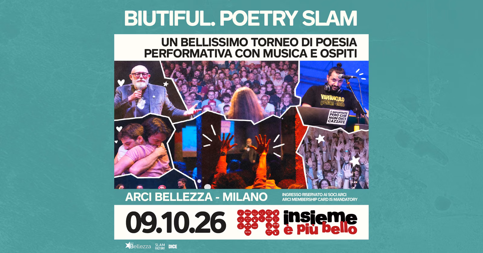 BIUTIFUL. UN BELLISSIMO TORNEO DI POETRY SLAM