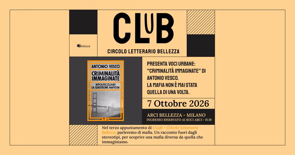 CLuB – CIRCOLO LETTERARIO BELLEZZA #3