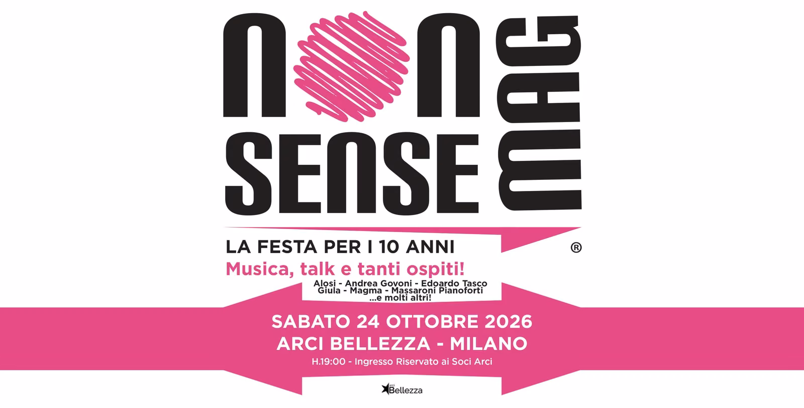 NONSENSE MAG: LA FESTA PER I 10 ANNI