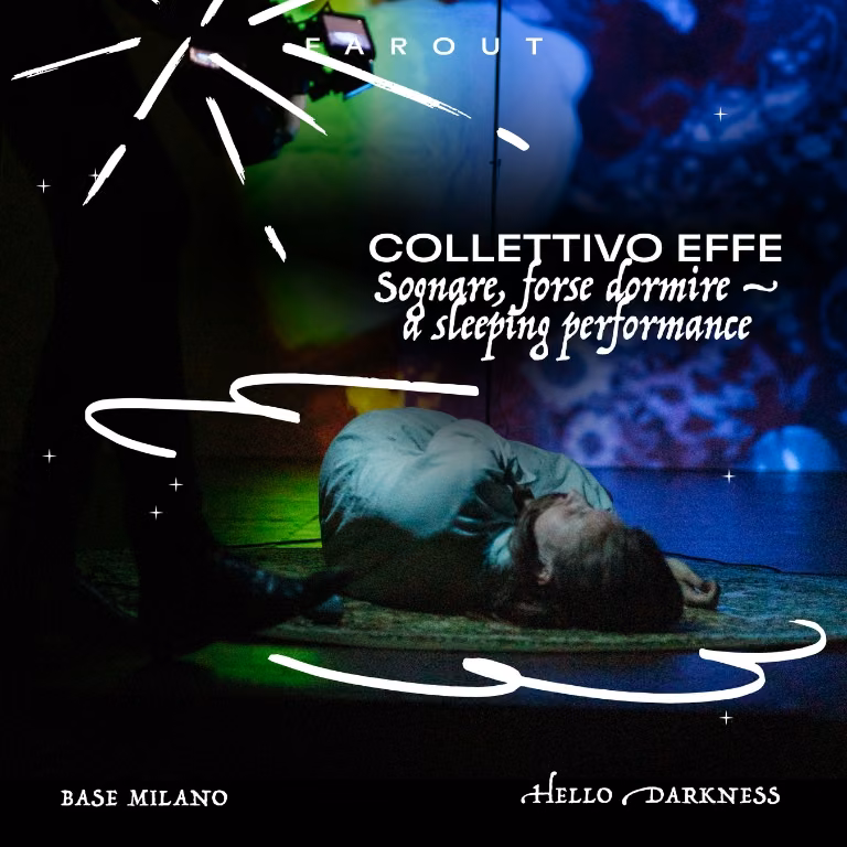 Sognare, forse dormire — a sleeping Performance